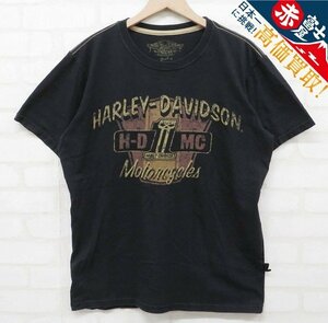7T6225【クリックポスト対応】ハーレーダビッドソン 半袖Tシャツ USA製 Harley-Davidson