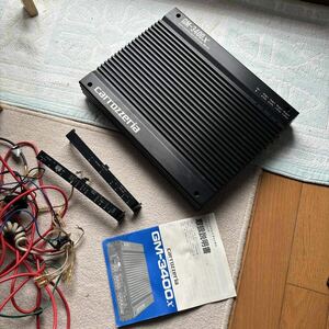 カロッツェリア GM-3400X アンプ 4・2・3チャンネル対応 60W〜180W RCA接続可能 パイオニア