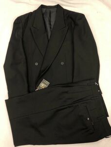 【新品】未使用　礼服ダブル 4ッ釦1ッ掛けスーツ　サイズ　S(YA体4号相当) カネボウ　Kanebo TEX セットアップスーツ 総裏　ノーベントあ