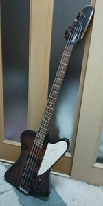 Epiphone サンダーバードベース テールピース追加 即戦力。ネック外し梱包