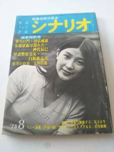 月刊シナリオ　1973年８月号　氷雪の門　女地獄森は濡れた　階段整形美女　松竹の沿革　【送料無料】