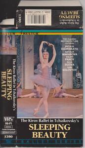 希少VHS【THE KIROV BALLET IN TCHAIKOVSKY