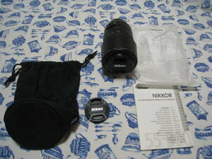 ☆Nikonカメラレンズ・NIKKOR（AF-SDXNIKKOR55-300ｍｍｆ/4.5-5.6GEDVR☆未使用品