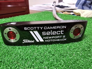 NEWPORT 2 NOTCHBACK 33インチ　　SCOTTY CAMERON スコッティキャメロン　ニューポート2 ノッチバック