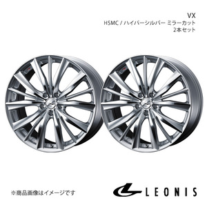 LEONIS/VX ムラーノ Z50 アルミホイール2本セット【20×8.5J 5-114.3 INSET45 BKMC】0033295×2