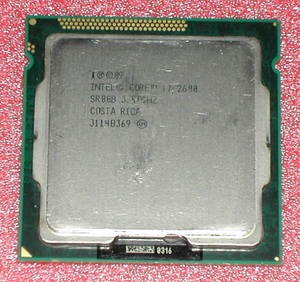 ジャンクCPU 　Core i7 2600　LGA1155
