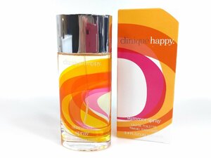 未使用　クリニーク　CLINIQUE　happy. summer　ハッピー サマー　オードトワレ　スプレー　100ml　YK-6884