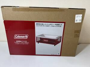 １円スタート　未使用未開封品　コールマン　Coleman　クールステージ　テーブルトップグリル　レッド　品番1709432