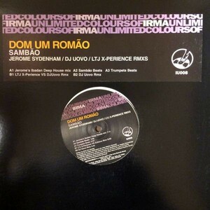即決 DOM UM ROMAO / SAMBAO (Jerome Sydenham / DJ Uovo / LTJ X-Perience Rmxs)　12inch Spiritual House Irma