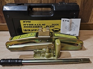 美品 KYB 油圧シザースジャッキ パンタジャッキ 絶販 800K