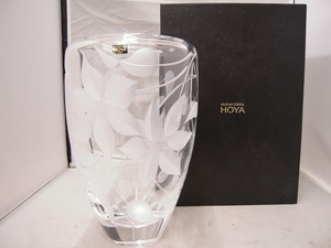 ホヤクリスタル HOYA CRYSTAL ホヤクリスタル クレマチス 花瓶