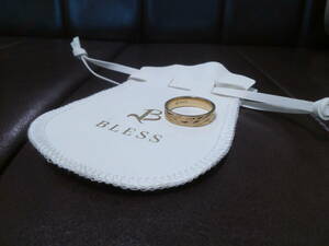 RING BSR177 color.GOLD Stainless SIZE21 BLESS製