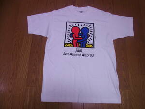 236-15/ヴィンテージ/USA製/90’S/1993年/KEITH HARING/キースへリング/Act Against AIDS 