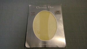 未使用 ≪Christian Dior≫ストッキング　 Mサイズ アイボリー ディオール ワンポイント付き パンスト 272050050a4b216