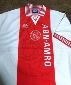 [値下げ交渉] 95-96 トヨタカップ優勝 アヤックス・アムステルダム UMBRO MADE IN ENGLAND 検)1995 1996 TOYOTA CUP AJAX AMSTERDAM GREMIO