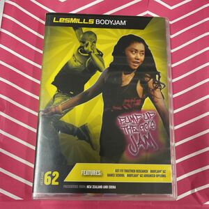 62★レスミルズ★Lesmills★DVD★CD★英語コレオノート★中古品★ボディジャム★BodyJam62★再生確認済3点セット