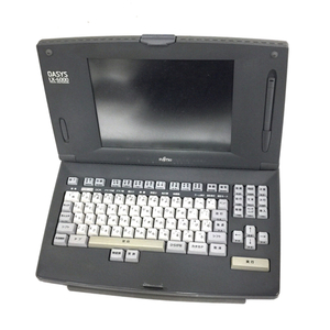 FUJITSU 富士通 OASYS LX-6000 パーソナルワードプロセッサ ワープロ 通電確認済 QR044-254