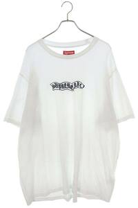 シュプリーム SUPREME 23AW Banner S/S Top サイズ:XXL バナーロゴ刺繍Tシャツ 中古 BS99