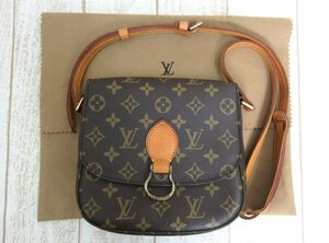 LOUIS VUITTON/ルイヴィトン：モノグラム サンクルーMM ショルダーバッグ M51243 ドイツ製 ダメージ有/中古/USED/正規品/LV