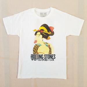 魅惑のバンドT特集! 10sデッド『THE ROLLING STONES(ザ・ローリング・ストーンズ) / 14 ON FIRE -東京ドーム-』ツアーTシャツ ホワイト MD