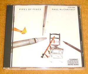 初版83年盤CD☆ポール・マッカートニー／パイプス・オブ・ピース（CP35-3084-1 1A1） PIPES OF PEACE、マイケル・ジャクソン
