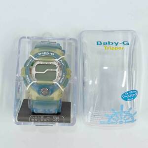 【中古】カシオ Baby-G Tripper ベイビーG G-SHOCK パシフィックブルー BGT-100V-2T レディース CASIO