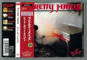 PRETTY MADIS　プリティ・メイズ ／ RED,HOT AND HEAVY　　国内ＣＤ帯付