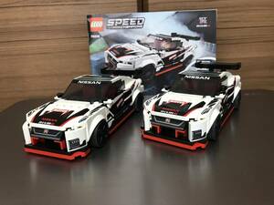 中古 レゴ LEGO スピードチャンピオン 日産 R35 GT-R ニスモ NISMO 76896 2台セット