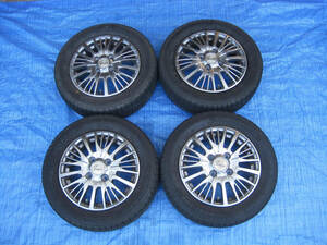 スタッドレス付 Verthandi 13インチ ホイール 155/65R13 4本 13Ｘ4.00B PCD 100 +43　4J ＃W176 ヴェルサンディ JWL-T