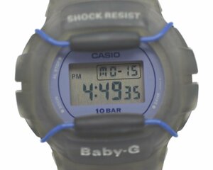 [未使用品(美品)] 稼働品【CASIO】カシオ Baby-G BG-100 スケルトン クォーツ 稼働品 美品(未使用品）