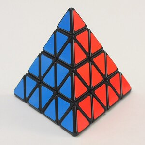 Shengshou-マジックキューブ4x4x4,4層,高速,超滑らか,11cm,4レイヤーピラミンクスマジックキューブ