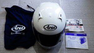 Arai　PROFILE SNELL アライ　ヘルメット　 XLサイズ（61-62cm） パールホワイト