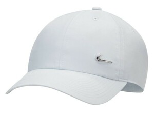 ナイキ NIKE キャップ 帽子 メタルロゴ 新品未使用 送料込み メタリックシルバー