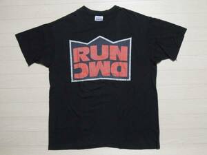 91年 RUN DMC BACK FROM HELL Tシャツ／adidas public enemy RAP ビンテージ ヒップホップ ラップ