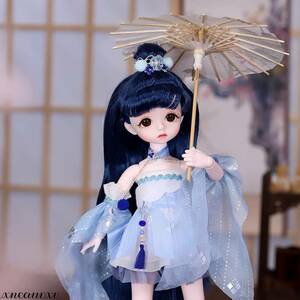 キュートな 球体関節人形 服 靴 ocean 1/6 BJD フィギュア ドール 可動 ジョイント インテリア おままごと 女の子 おもちゃ ホビー アート