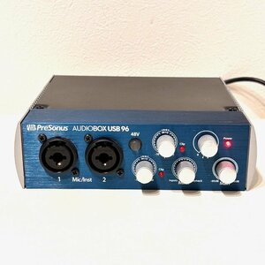 Presonus Audio Box USB96 A021808 USBオーディオインターフェース 24ビット/96kHz レコーディング マイクプリアンプ