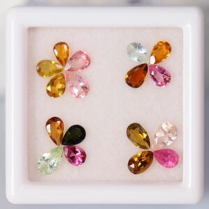 ☆激安スタート☆ 『天然トルマリン ルースセット』約2.00ct コレクター必見 宝石【T-4】