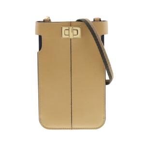 FENDI フェンディ ピーカブー　ピーカフォン PEEKABOO 8M0442 Beige RS ベージュ スマホショルダー 斜め掛け