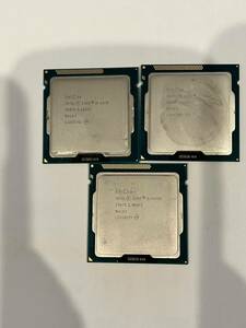 ★16A★ Intel CPU Core i5-3470/3470S/3450★3枚セット★現状品★