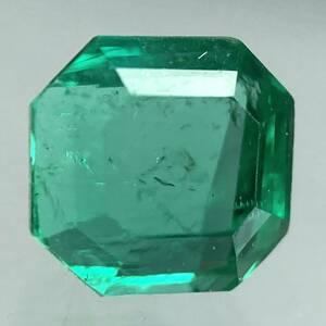 〔天然エメラルド0.364ct〕a約4.34×4.06mmソーティング付 ルース 裸石 宝石 ジュエリーjewerly emerald テEA0