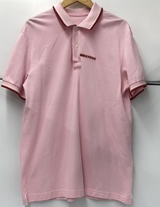 プラダ PRADA 半袖ポロシャツ ピンク SJJ887