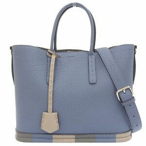 フェンディ FENDI セレリア 2WAYバッグ ハンドバッグ ショルダーバッグ レザー ブルー 8BH349 中古 新入荷 OB1749