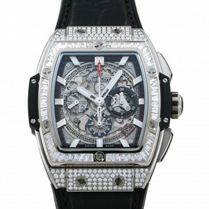 ウブロ HUBLOT スピリット・オブ・ビッグバン チタニウム ジュエリー 641.NX.0173.LR.0904 グレー文字盤 新品 腕時計 メンズ