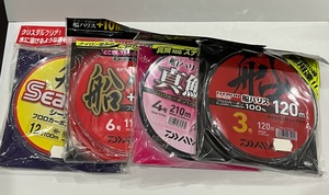 ★船ハリス★　DAIWA　SEAGUAR　ダイワ　シーガー　フロロカーボン100％　3号　4号　6号　12号　