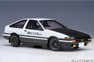 オートアート 1/18 トヨタ スプリンター トレノ (AE86) 『頭文字 D』 “プロジェクトD” ファイナルバージョン リニューアル版 未開封新品