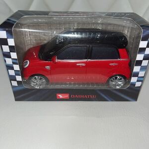 DAIHATSU ダイハツ キャストスポーツ CAST SPORT ディーラー非売品 プルバックカー ミニカー シャイニングレッド×ブラック カラーサンプル