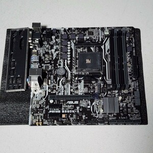 ASUS PRIME B350M-A IOパネル付属 Socket AM4 MicroATXマザーボード RYZEN5000シリーズ対応 最新Bios 動作確認済 PCパーツ