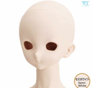 新品未開封 DDH-10 ヘッド アイホールオープン/Eye hole open セミホワイト ドルフィードリーム ドール ヘッド DD MDD volks ボークス