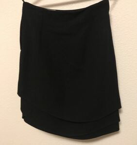 美品☆ヴェルサーチ☆タイトスカート・黒・サイズ４０・日本サイズS-M