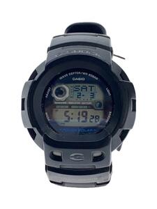 CASIO◆ソーラー腕時計/デジタル/ラバー/ブラック/ブラック/GW-400J